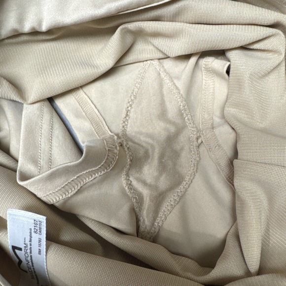 Maidenform Women's S Shapewear Firm High Waist Boyshort 82107 Nude - Picture 5 of 5